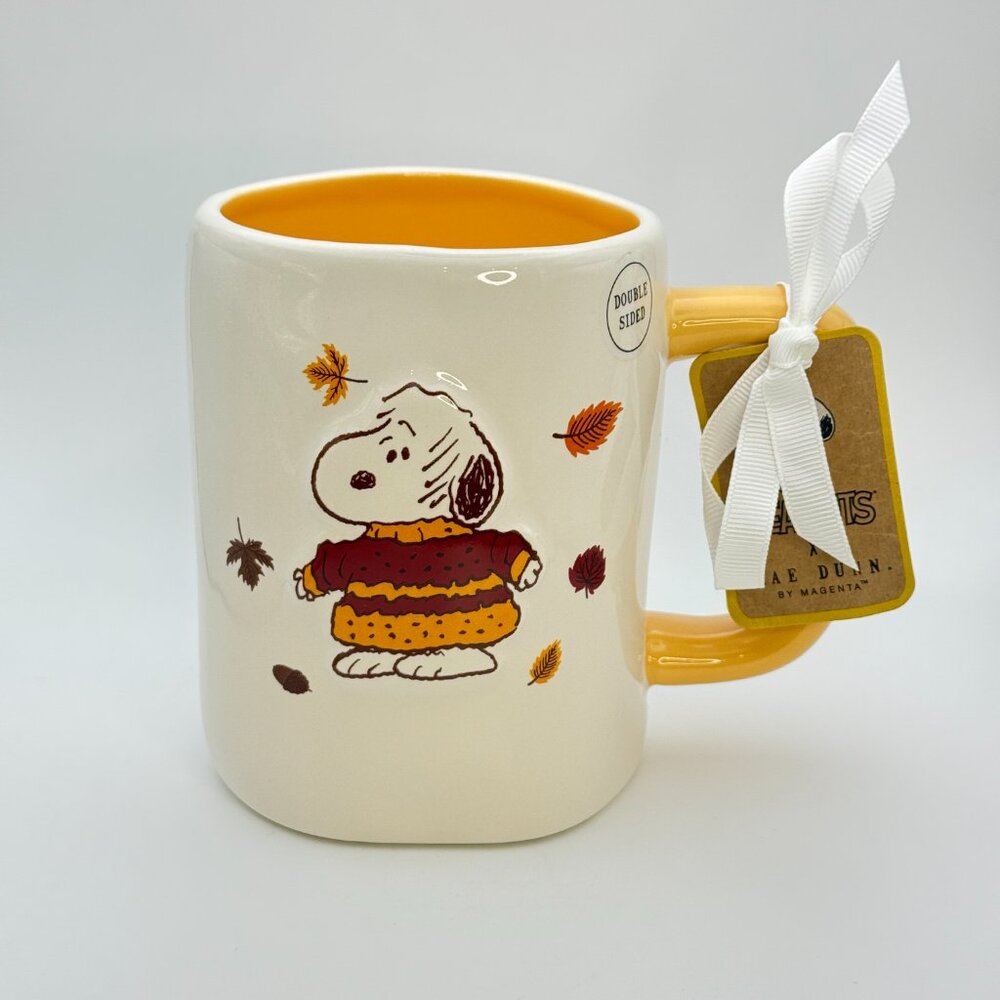 Snoopy Fall mug by Rae Dunn | Sweater weather Snoopy fall mug